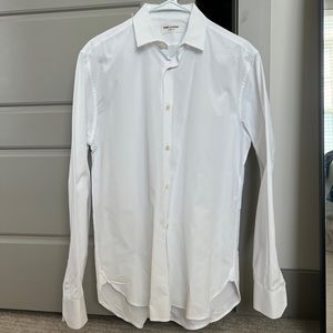 Saint Laurent Cotton Poplin Dress Shirt